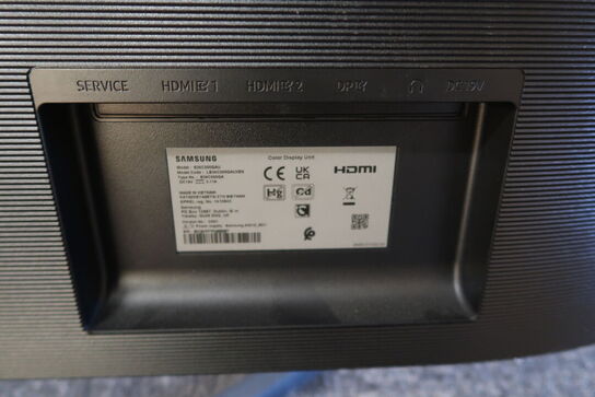 Samsung 34" ViewFinity S5 S50GC WQHD Skærm
