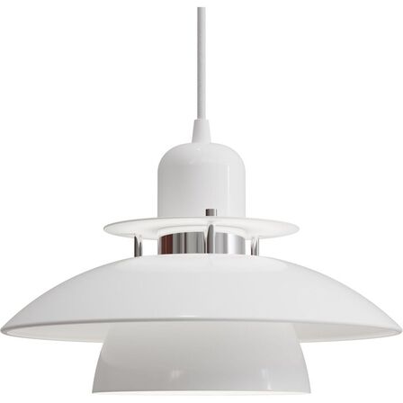 BELID PRIMUS IV Ø28 BLANK HVID/KROM PENDEL