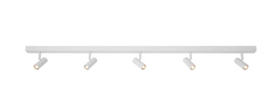 2 stk. Nordlux Omari spotlampe - hvid - 5 spot