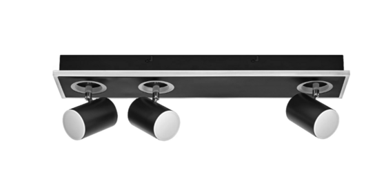 Ledvance Mars spotlampe, sort 