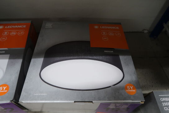 2 stk. LEDVANCE ORBIS Paris plafond - Sort
