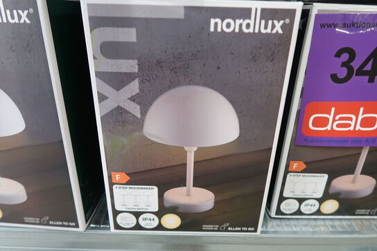 Nordlux Ellen To-Go batterilampe / bordlampe, beige
