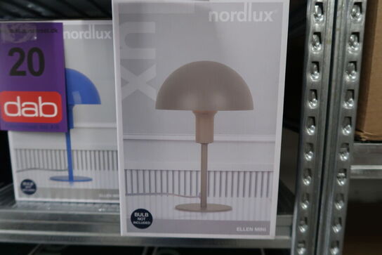 Nordlux Ellen Mini bordlampe, lys brun 