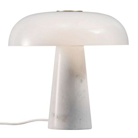 DFTP Glossy Bordlampe Hvid 