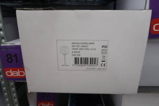 LIGA MAGNUS BORDLAMPE KROM