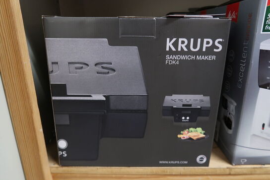 Krups sandwichtoaster sort