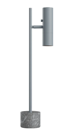 Sackit Expo bordlampe, grå 