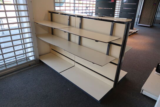 Dobbelt salgsdisplay 