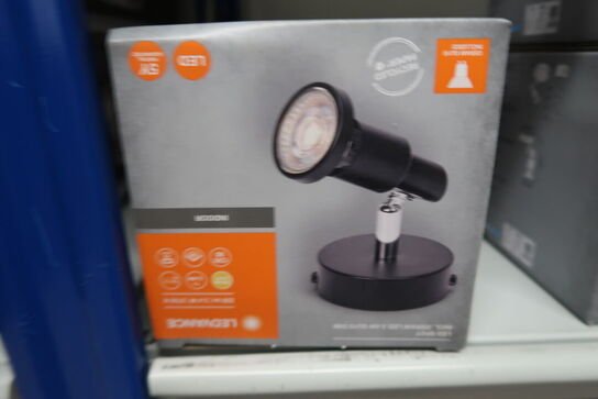 2 stk. Ledvance LED Spot GU10 Black 1 X 3.4W 927 DIM