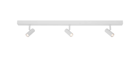 4 stk. Nordlux Omari spotlampe - hvid - 3 spot