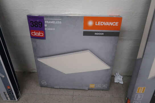 Ledvance LED Væglampe Planon Kantfri Hvid 