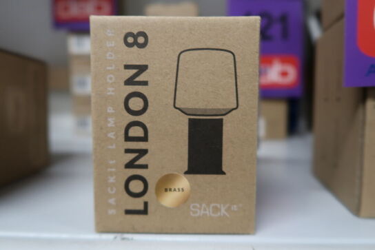 5 stk. SACKit - Holder - Ambience - London Base 8 - Brass