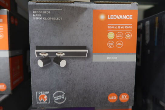 Ledvance Mars spotlampe, sort