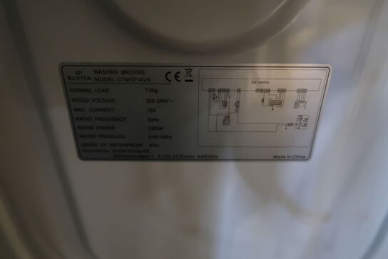 Elvita CTM3714VN Frontbetjent vaskemaskine