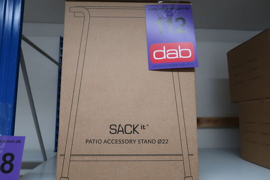 SACKit - Patio Accessory Stand - Ø22 - Holder - Black