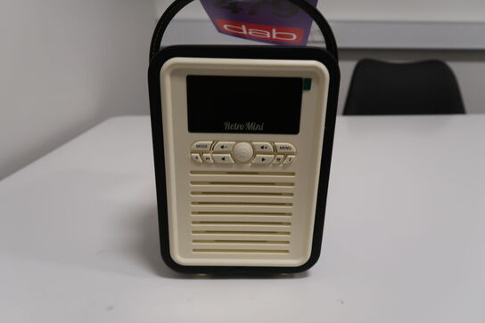 Retro mini radio 