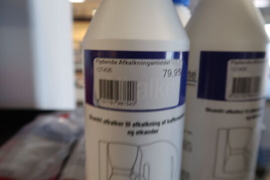 Diverse produkter til kaffemaskiner