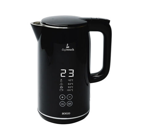 Sogo Digital Elkedel Sort 1,7 Liter