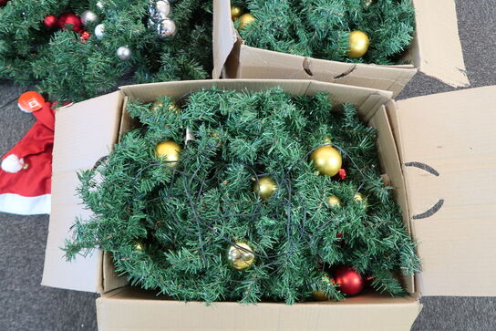 Kæmpe parti julepynt 