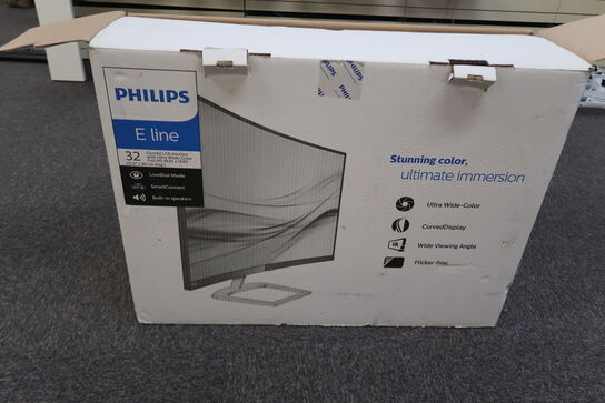 Philips 328E9QJAB/00 (32 inch) Curved LCD Monitor 