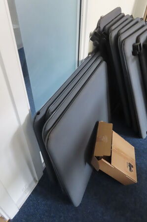 Diverse bordafskærmninger