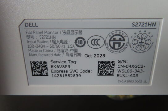 Hæve-/sænkebord med indhold samt kontorstol