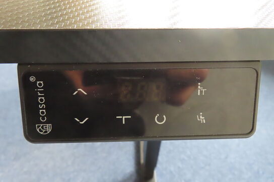 Hæve-/sænkebord samt kontorstol CASARIA OG IKEA