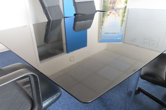 Mødebord med 6 kontorstole