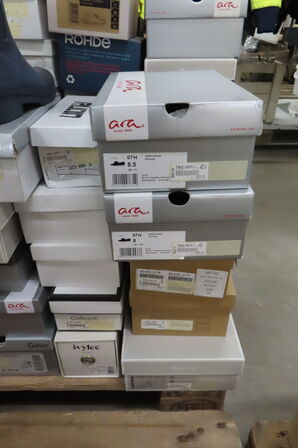 Palle med diverse sko