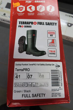 Gummistøvle DUNLOP Str. 41