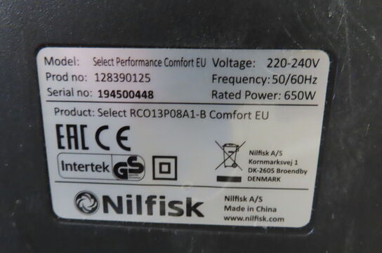 Støvsuger NILFISK Select Performance Comfort EU