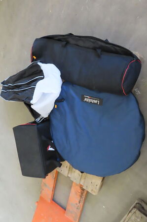 LED lampe APUTURE samt tilbehør