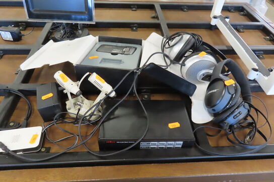 Diverse lyd & lys udstyr