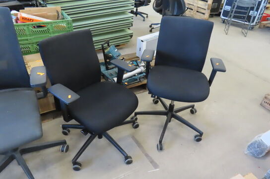 4 stk. Kontorstole