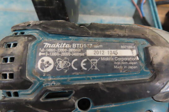 3 stk. Akku-værktøj MAKITA samt arbejdslampe