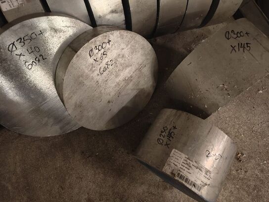 Rund alu 6082 diverse str.