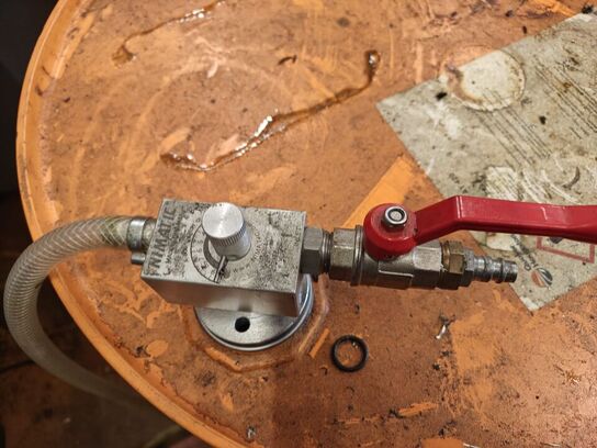 Køle blander og filter med vogn