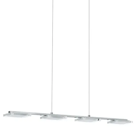 Eglo square led pendel krom 78 cm(ubrugt)