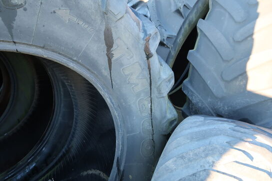 4 stk. traktordæk TRELLEBORG TM800