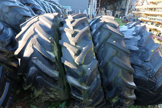 4 stk. traktordæk AGRI MAX 480/70R38 m.fl.