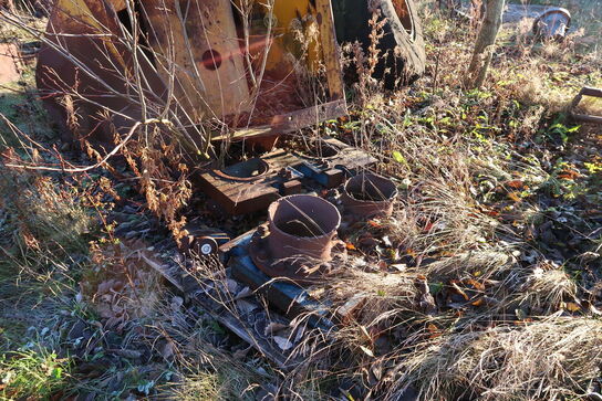 Graveskovl med indhold