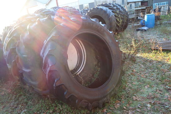 4 stk. traktordæk AGRI MAX 480/70R38 m.fl.