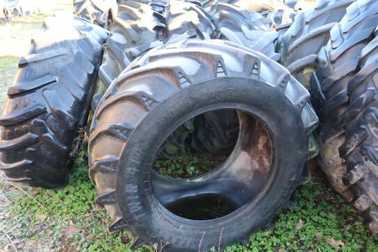 4 stk. traktordæk AGRI MAX 480/70R38 m.fl.