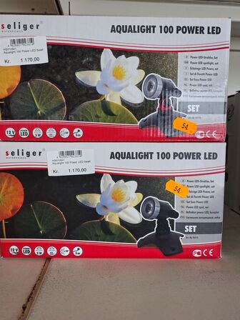 2 stk. Aqualight 100 LED