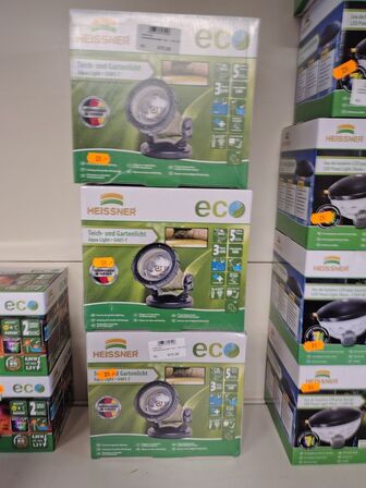 3 stk. Havedams lyssæt