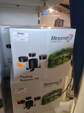 4 stk. Flydende skimmer