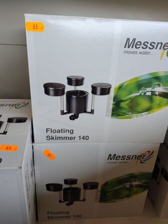 5 stk. Flydende skimmer