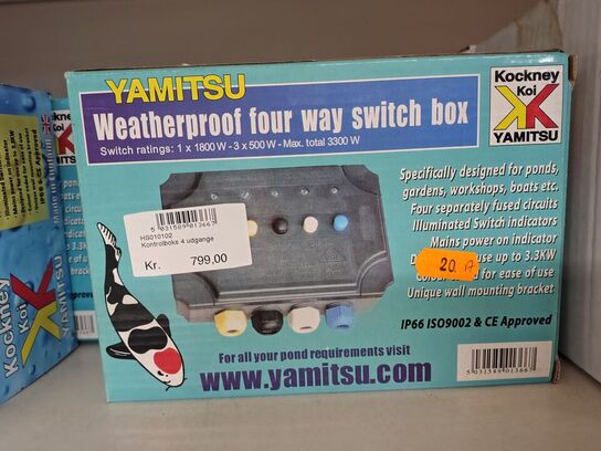 Blandet parti tilbehør.