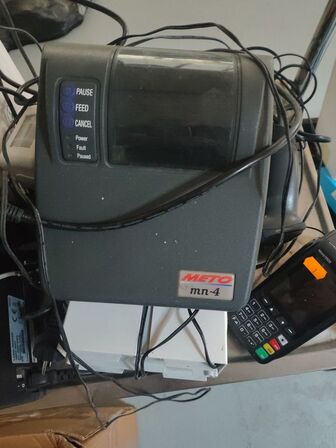 Betalingsterminal, printere mv.