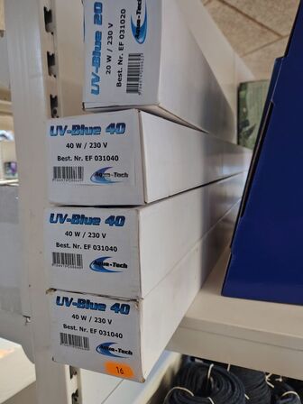 UV Blue 20 og 40 W